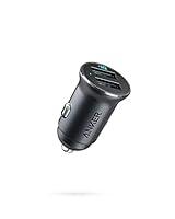 Anker Caricabatteria Auto Mini 24 W 4.8 A Doppia USB Metallo, Adattato...