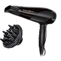 Remington Asciugacapelli Professionale con Ioni, Phon Ionic Dry 2200W,...