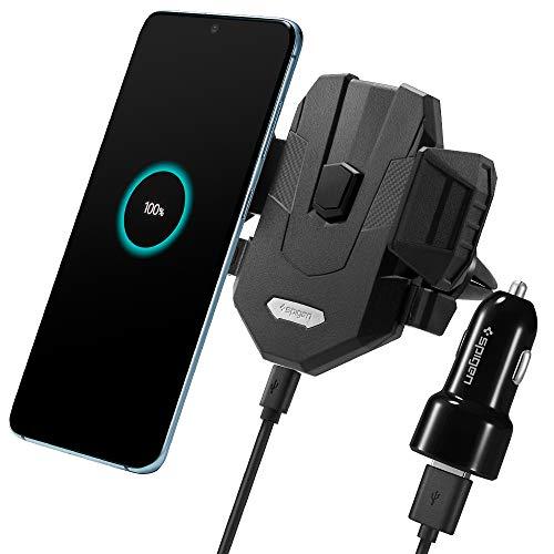 Spigen SteadiBoost Caricatore Wireless Auto Veloce Qi Certificato Univ...