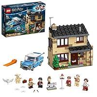 LEGO Harry Potter Privet Drive, 4, Playset con la Ford Anglia e Le Fig...