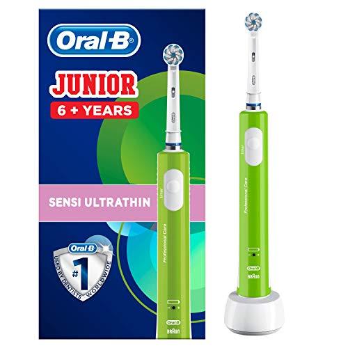 Oral-B Junior Spazzolino Elettrico Ricaricabile per Bambini da 6 Anni,...