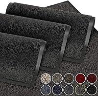 GadHome Tappeto Ingresso casa, Nero Antracite 39x58 cm | Tappeto da Es...